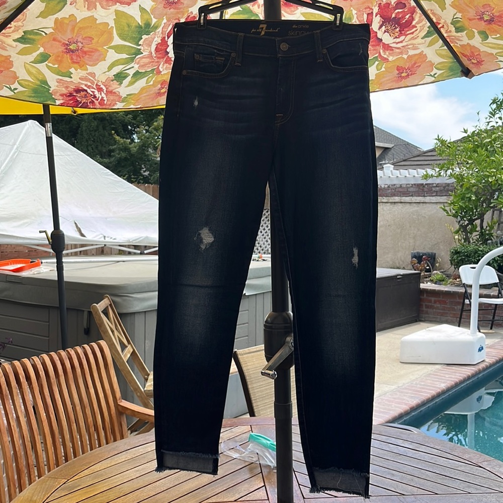 Ladies for all mankind 7 the ankle skinny